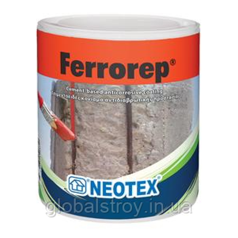 Антикорозійна суміш для арматури Neotex Ferrorep 1 кг