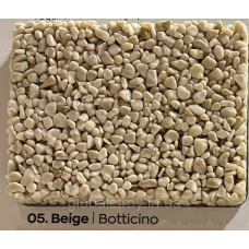 Мармурова крихта 2-4 мм кам“яний килим ISOMAT Naturale Colored Stones Beige-Botticino 25 кг суха