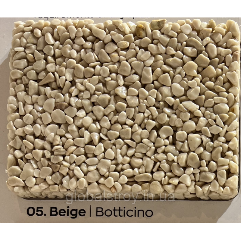 Мармурова крихта 2-4 мм кам“яний килим ISOMAT Naturale Colored Stones Beige-Botticino 25 кг суха