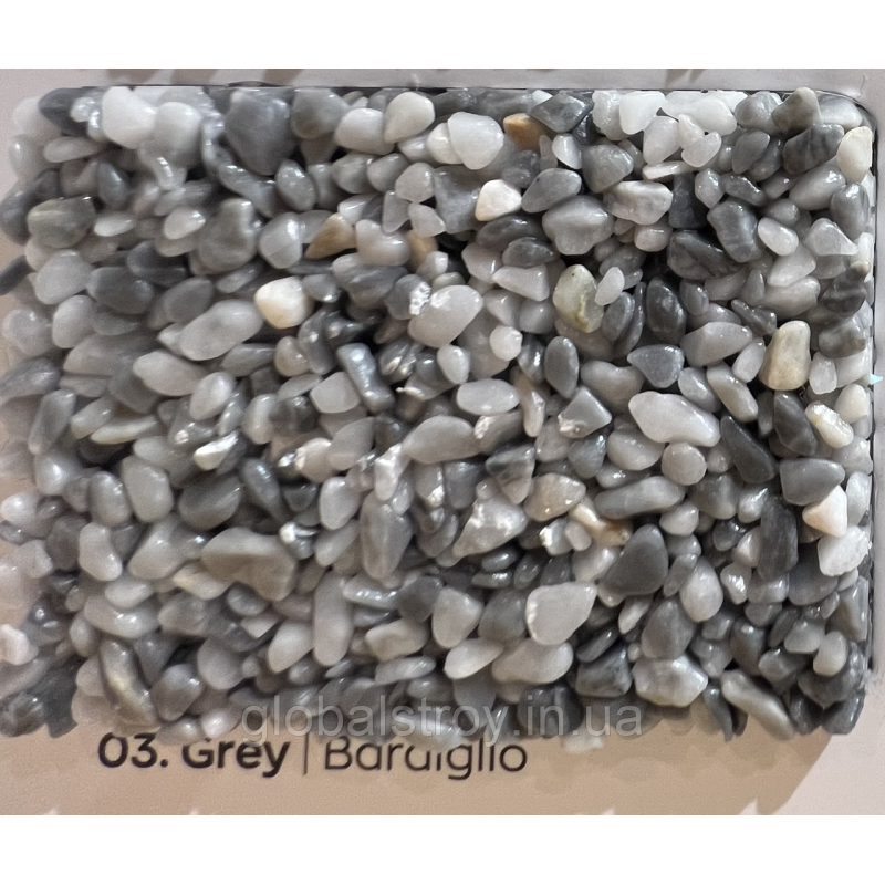 Мармурова крихта 2-4 мм кам“яний килим ISOMAT Naturale Colored Stones BARDIGLIO 25 кг суха