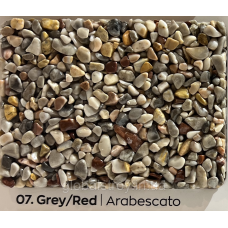 Мармурова крихта 2-4 мм кам“яний килим ISOMAT Naturale Colored Stones ARABESCATO 25 кг суха