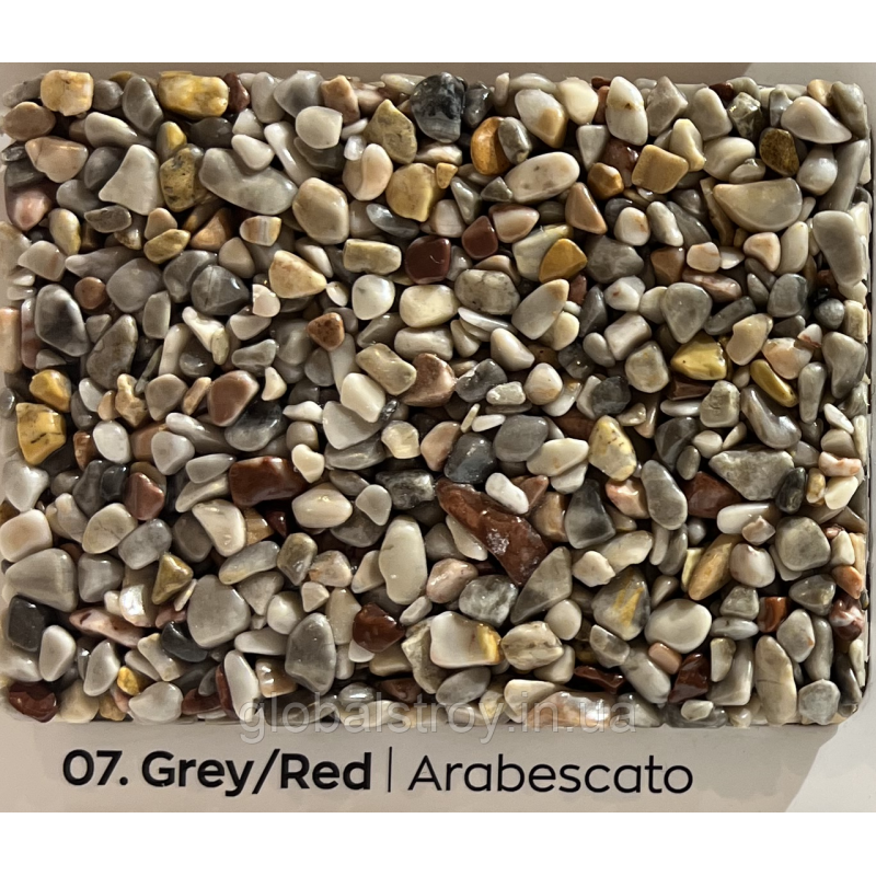Мармурова крихта 2-4 мм кам“яний килим ISOMAT Naturale Colored Stones ARABESCATO 25 кг суха